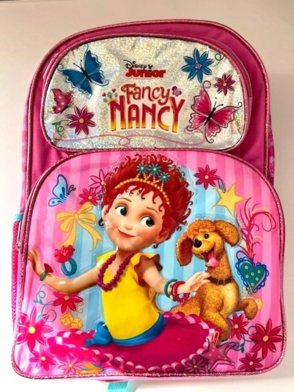 Disney Jr. Fancy Nancy Backpack & Lunch Box SET